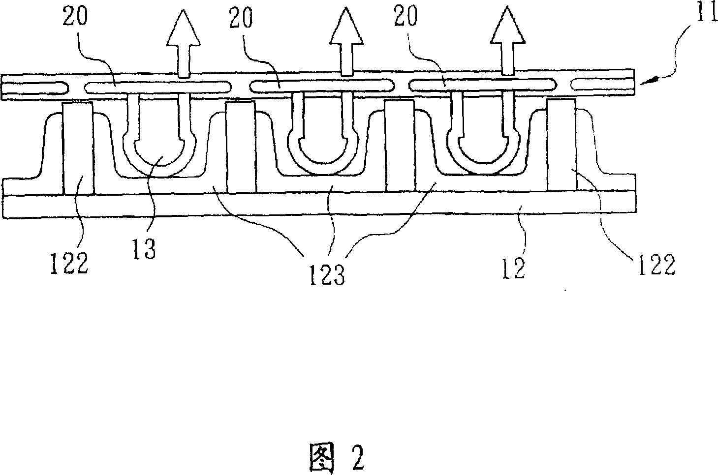 Compensation method for improving colour saturability and image quality of flat plasma display