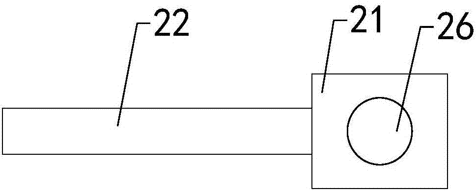 Automobile fitting intermittent drying device