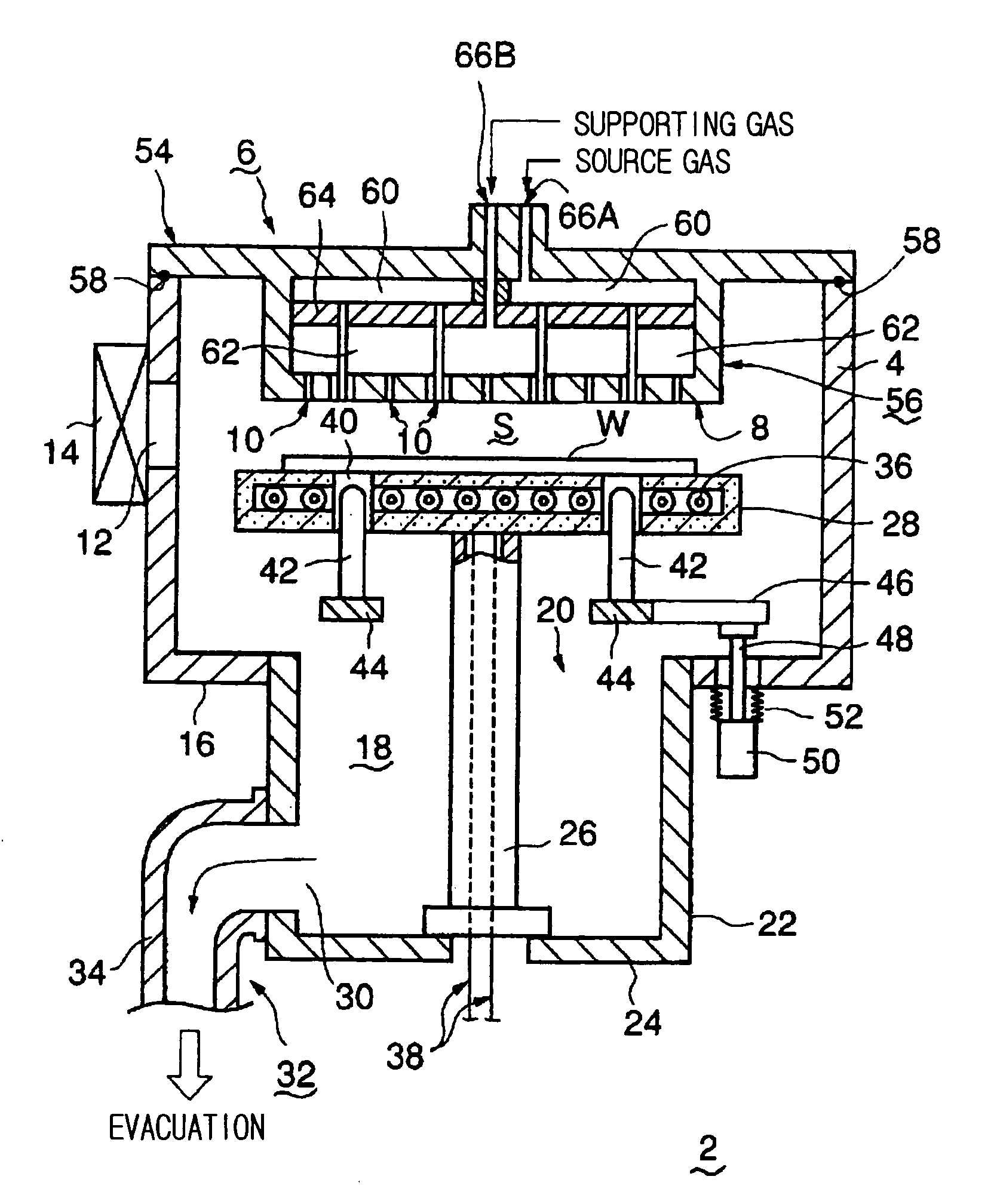 Shower Head and Film-Forming Device Using the Same