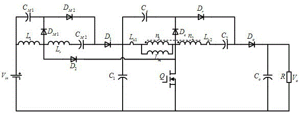 High Efficiency High Gain DC-DC Converter with Coupled Inductor