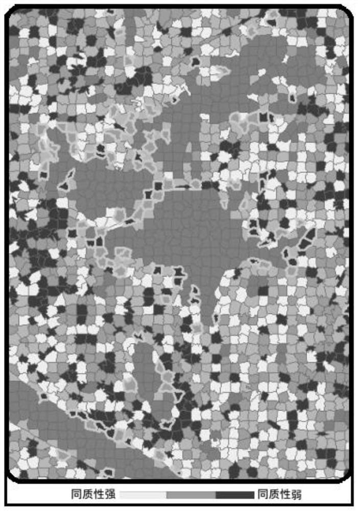 Remote sensing image water area segmentation and extraction method for super-pixel classification and recognition
