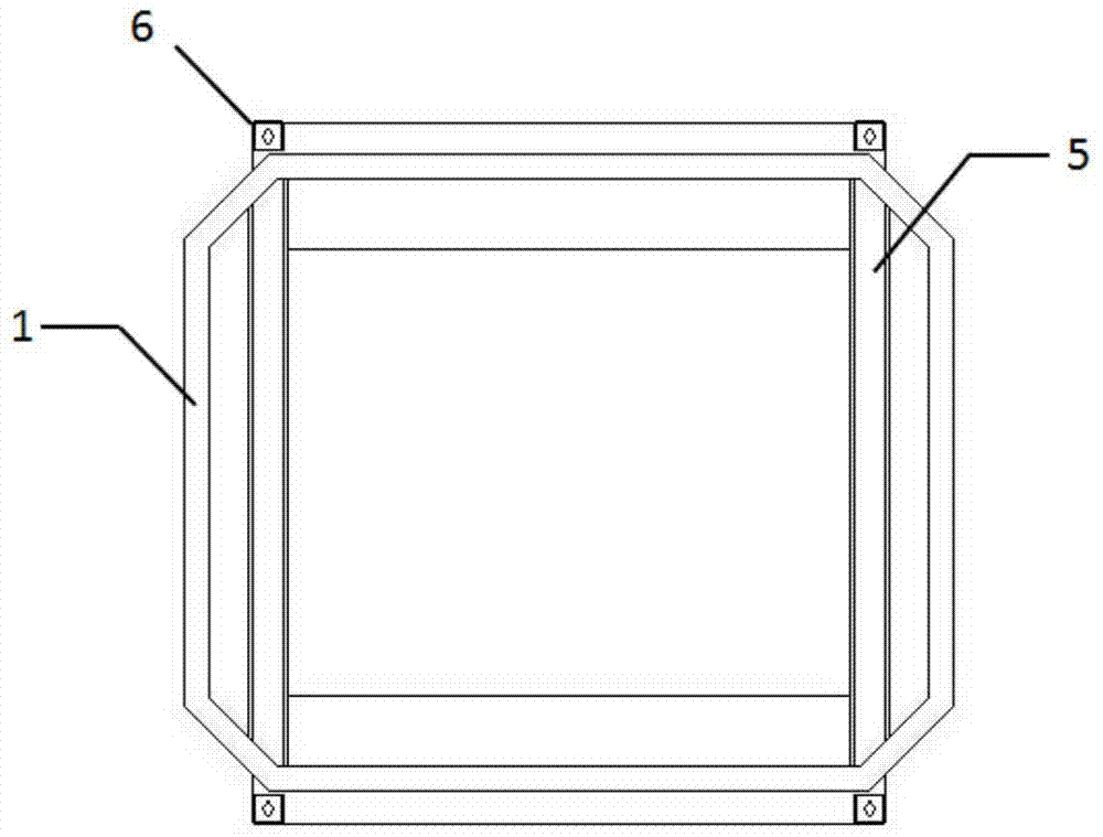 A polygonal modular house box with plate unit