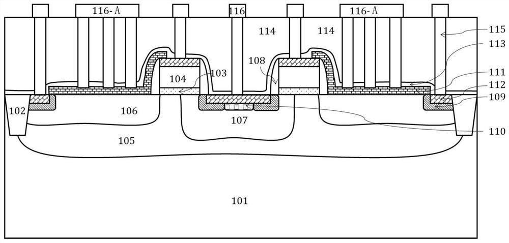 LDMOS device manufacturing method, LDMOS device and terminal equipment