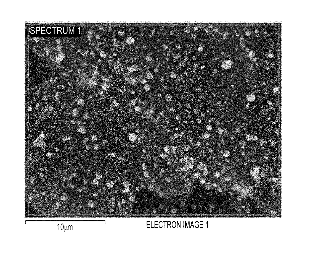 Graphene-nano particle composite having nanoparticles crystallized therein at a high density