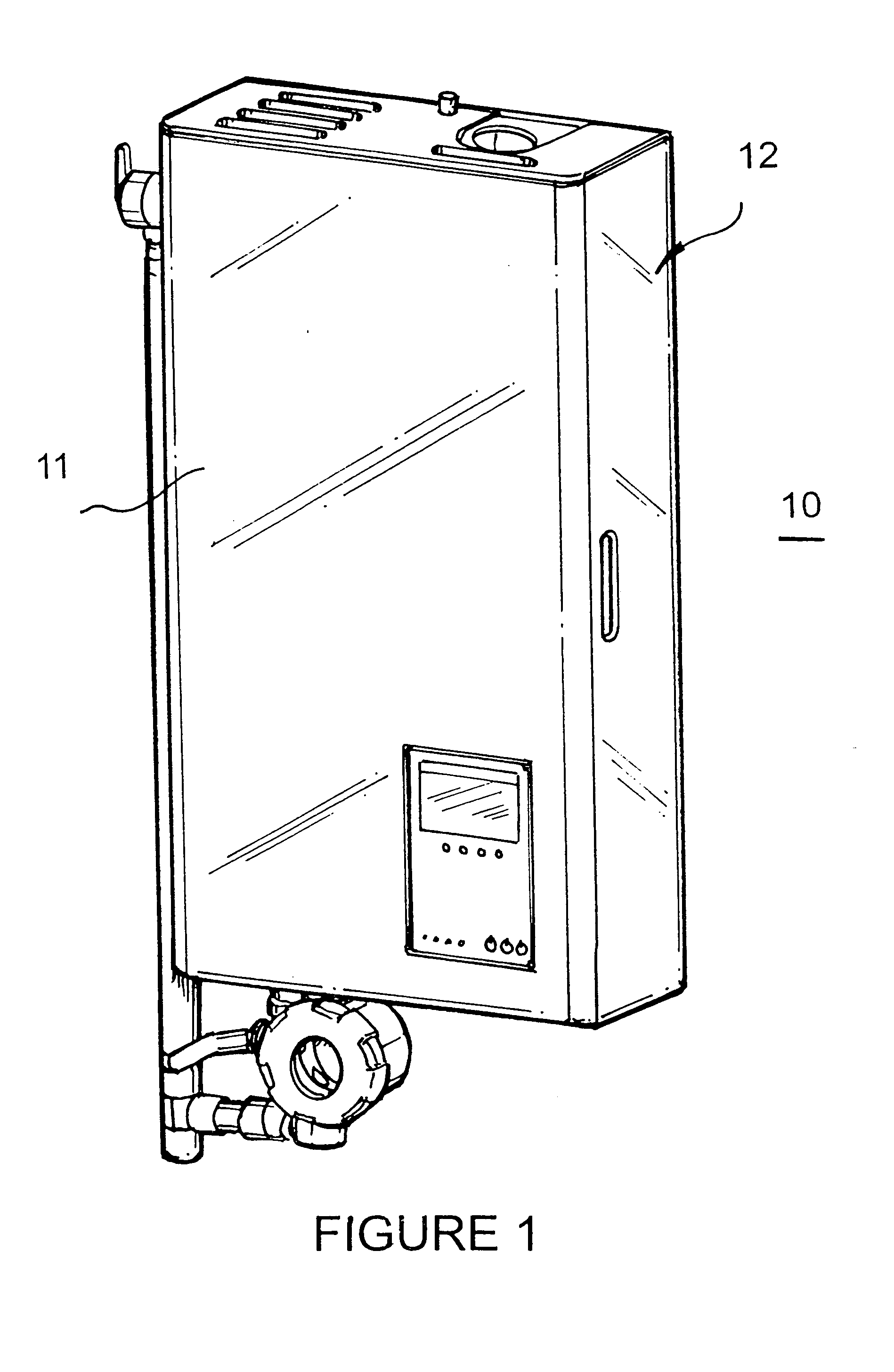 Modular tankless water heater control circuitry and method of operation
