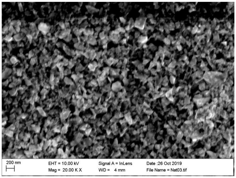 Nano blue diamond catalyst of fuel cell, preparation method and fuel cell