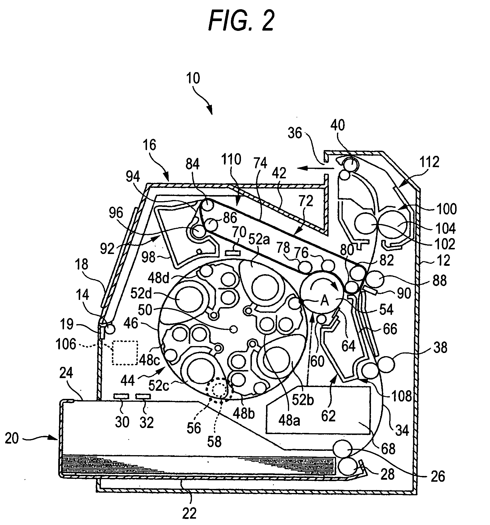 Image forming apparatus with replaceable unit mounted and image forming system