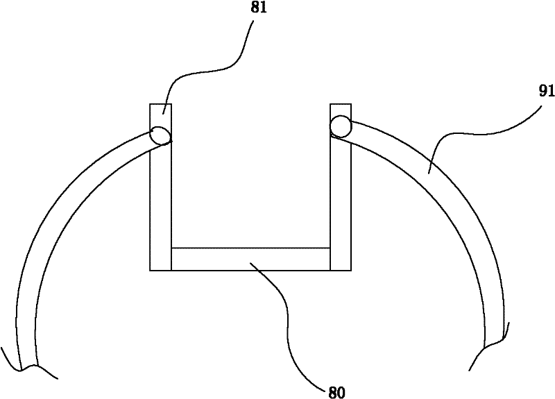 Device for measuring vertical divergence angle of high-power laser diode array