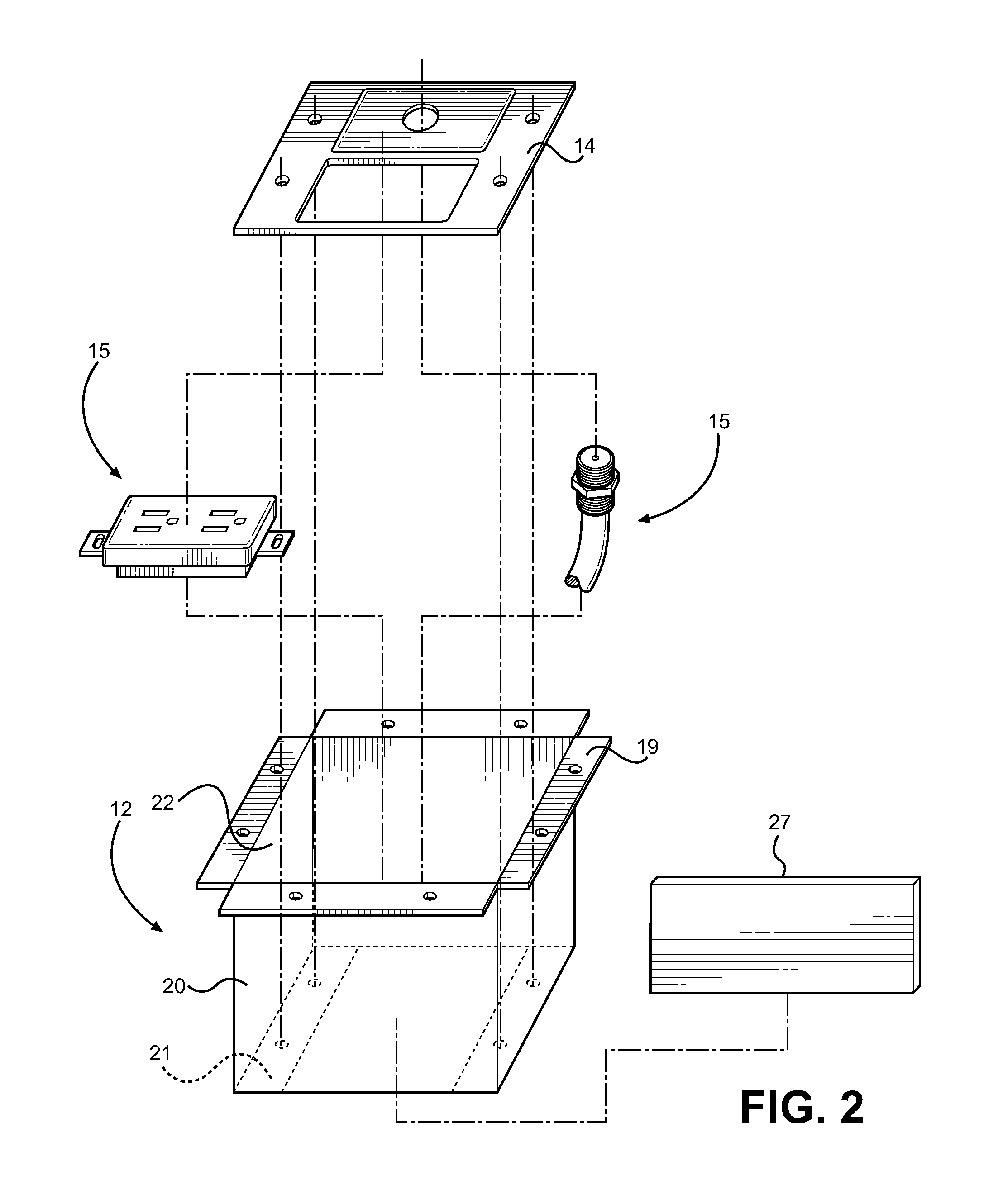 Electrical Receptacle Enclosure