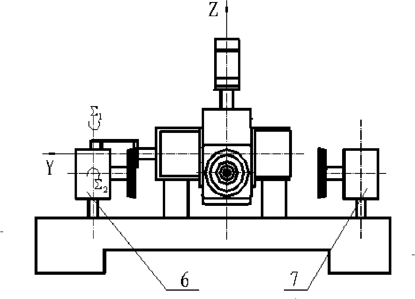 Abrasive machininging method for ball end mill and four-shaft linkage equipment for abrasive machininging
