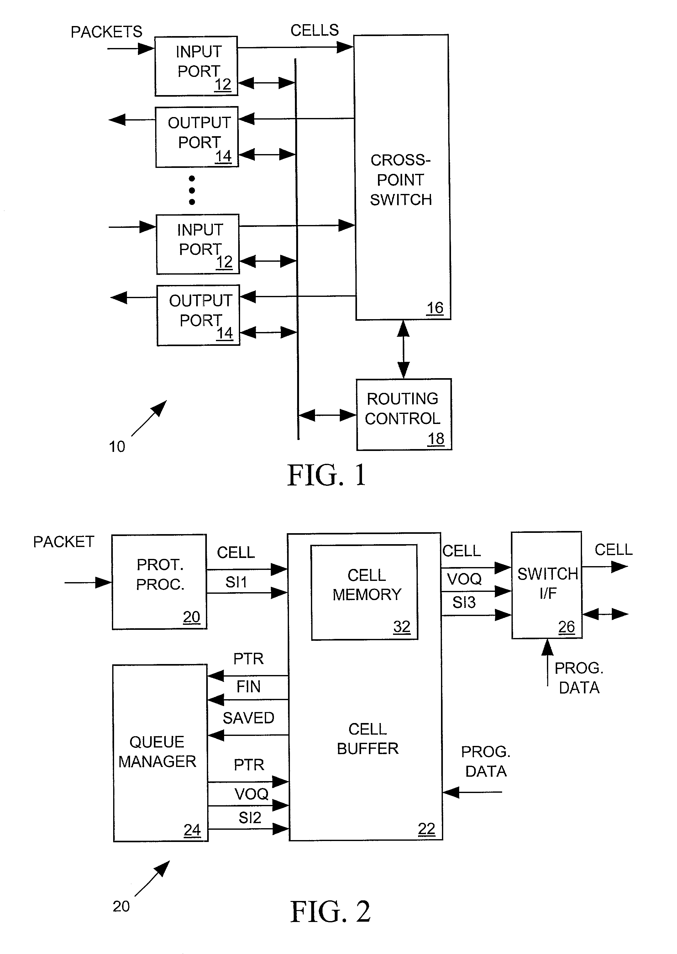Multicast cell buffer for network switch