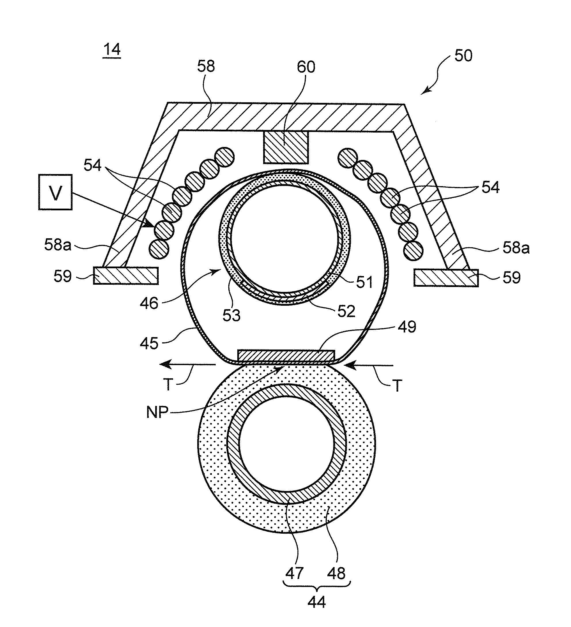 Electromagnetic induction heating fixing apparatus and image forming apparatus having the same