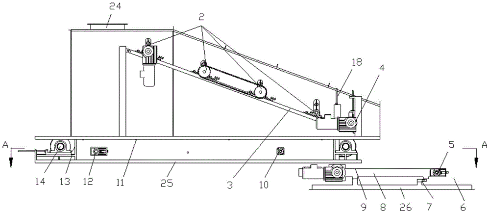 Wood shaving conveying metering device and method for conveying wood shaving thereof