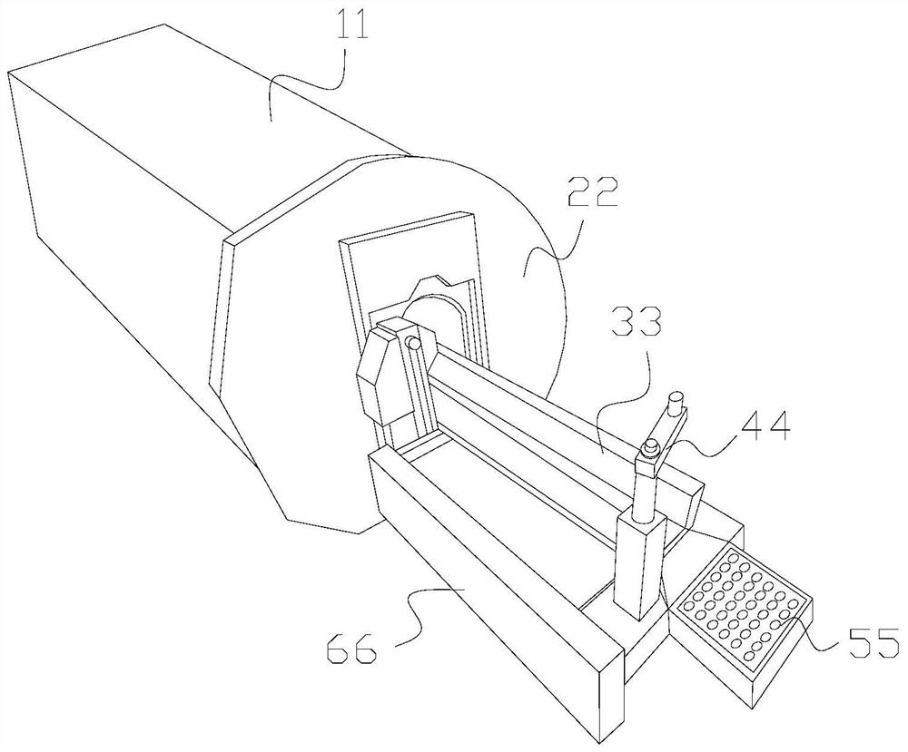 A kind of anti-scratch semiconductor ingot point opening processing equipment