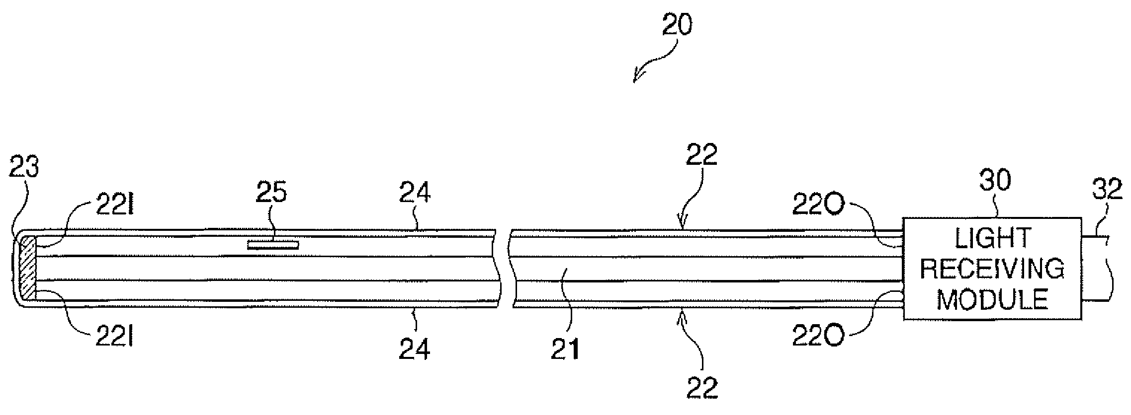 Configuration detection device for endoscope