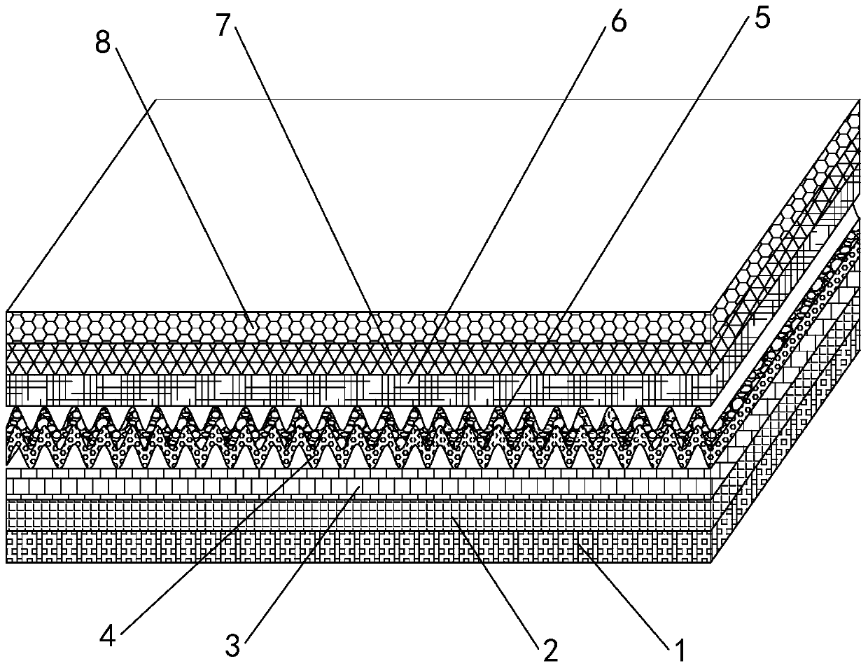 Hydrophilic non-woven fabric