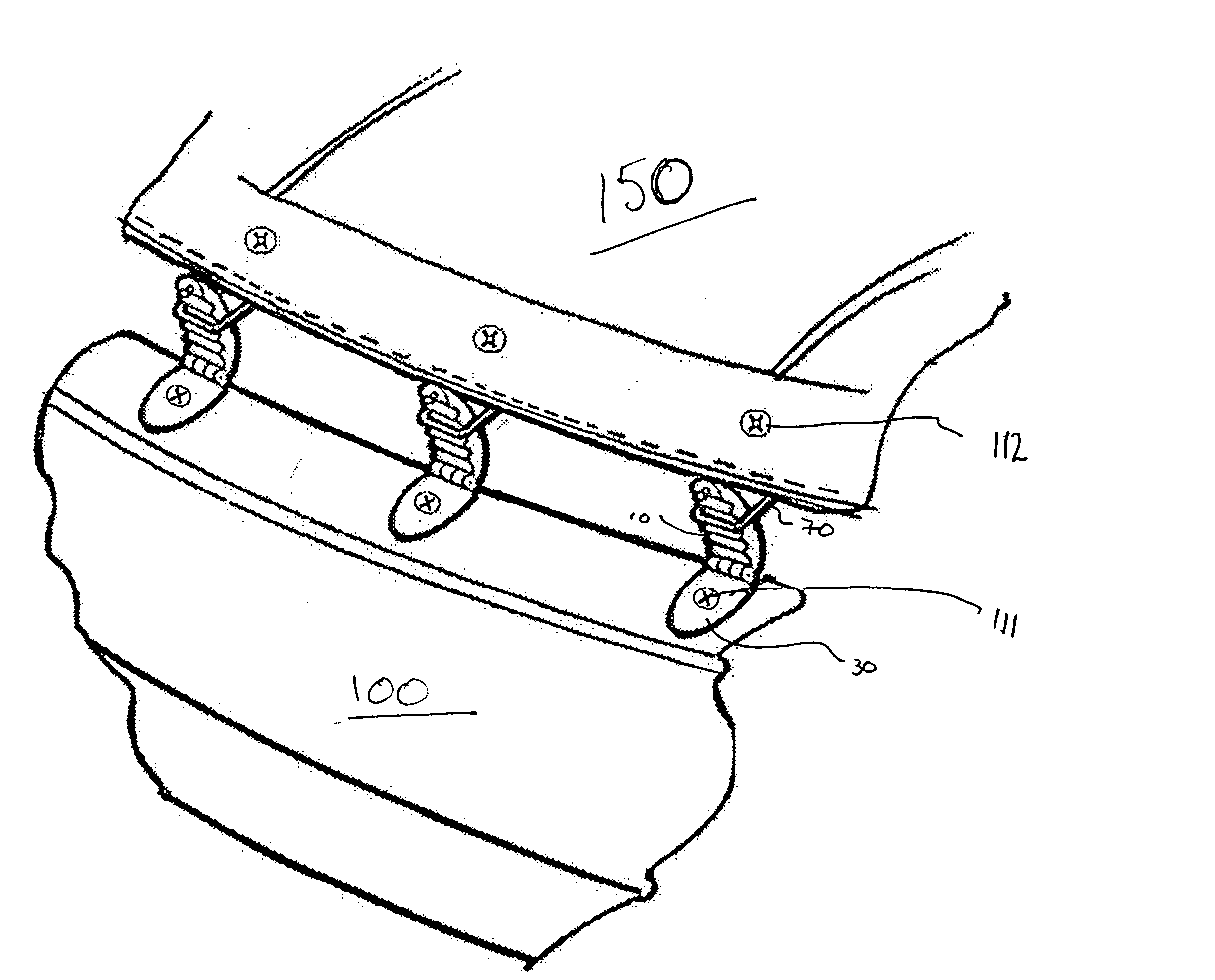 Variable tension fastening system for vehicle covers