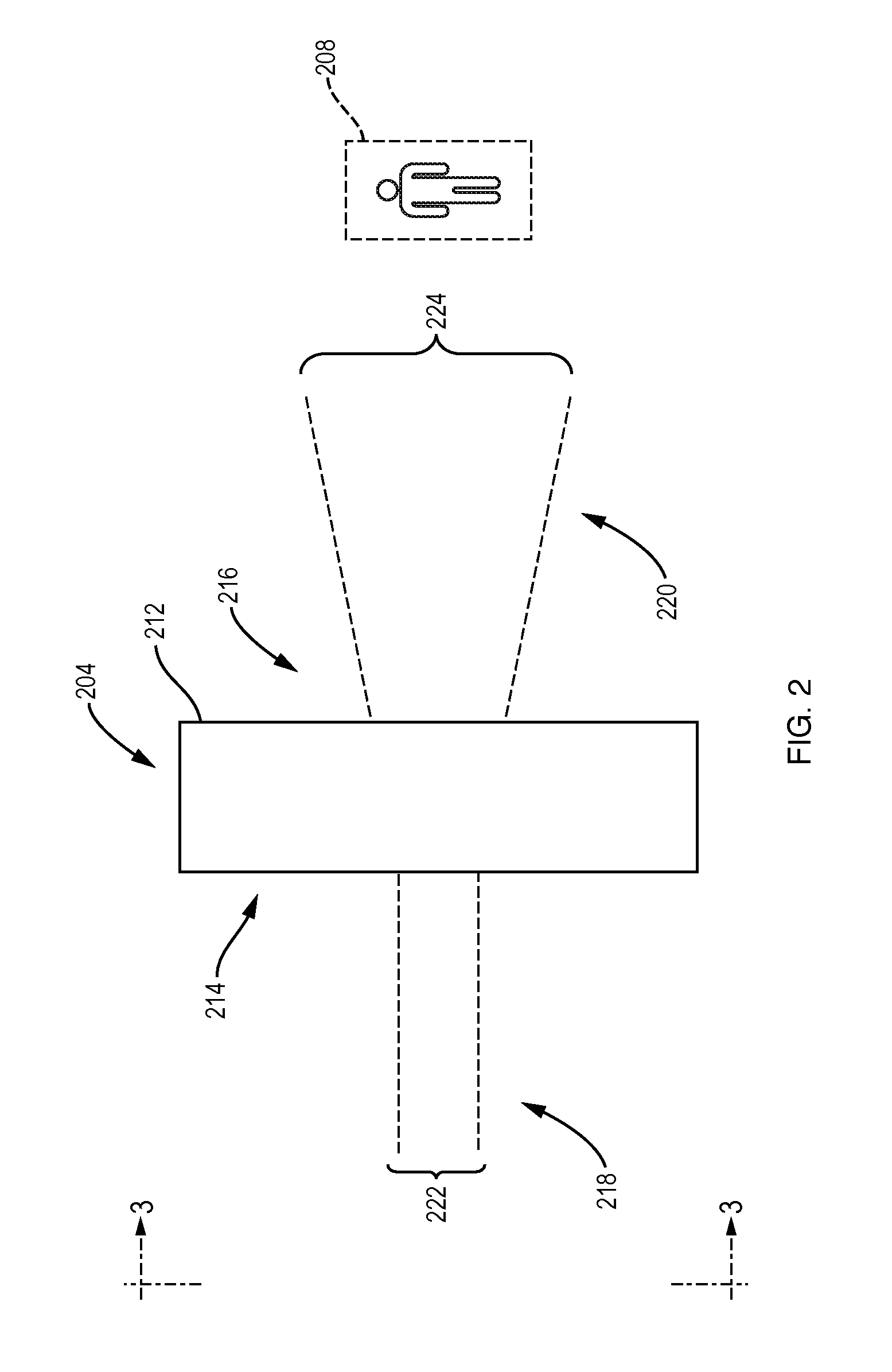Device for personal heating using a directed energy beam