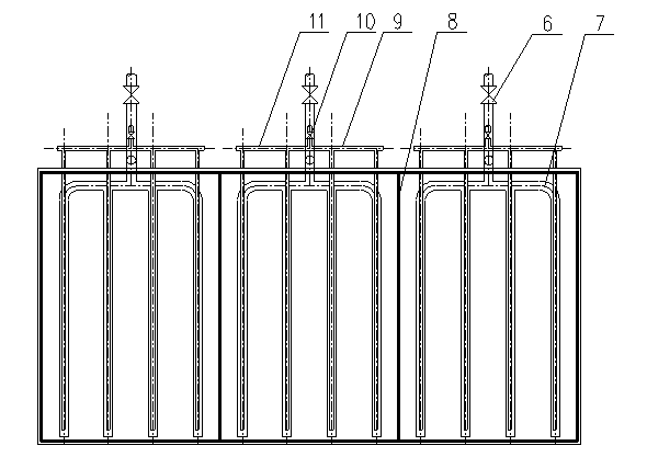 Air-lift rapid circulating type cloth media filter chamber, and filtering method thereof