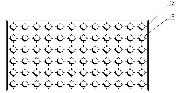 Air-lift rapid circulating type cloth media filter chamber, and filtering method thereof