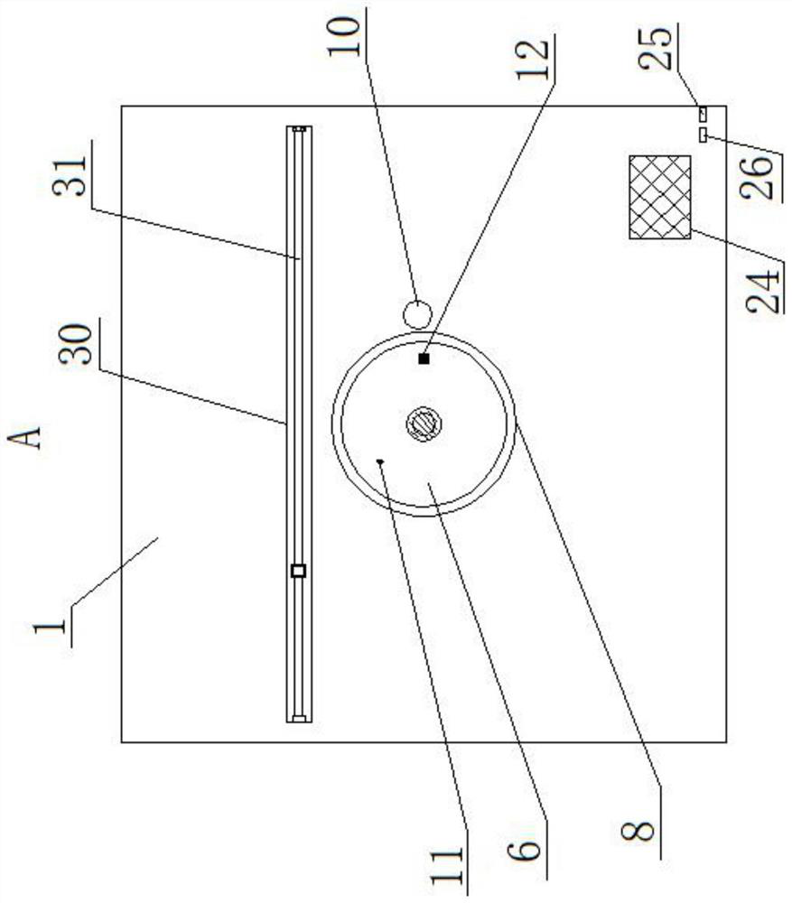 An automatic drying device for garment processing