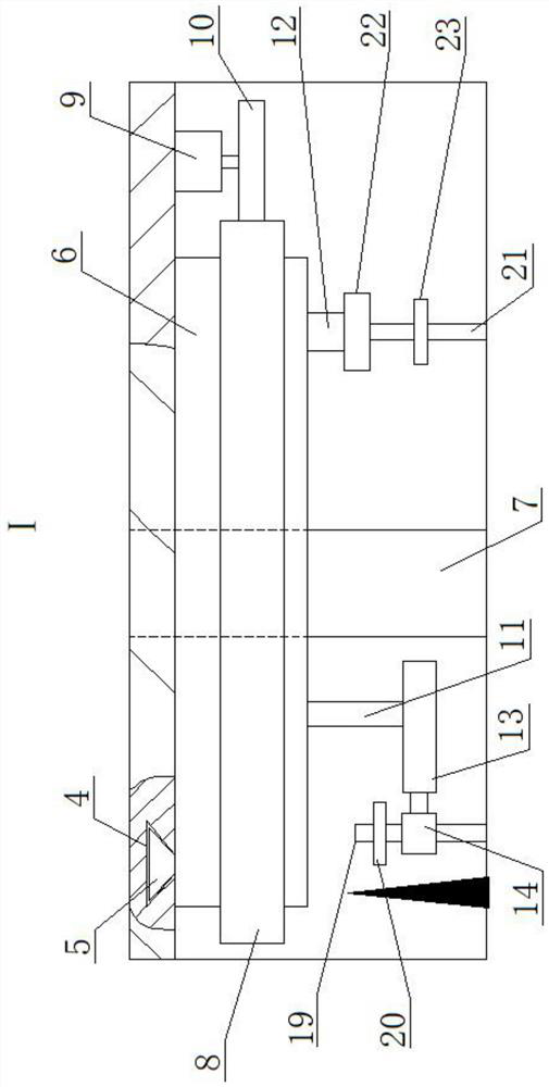 An automatic drying device for garment processing