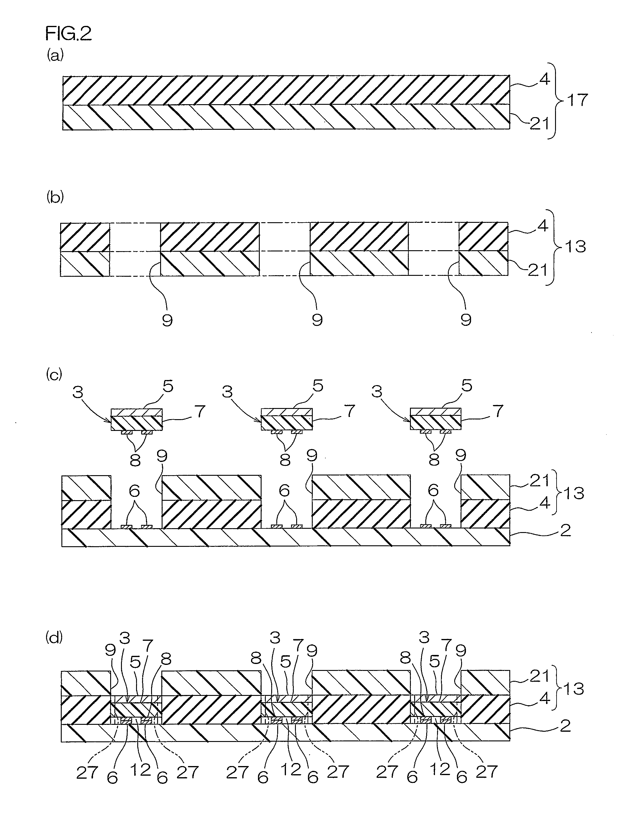 Reflecting resin sheet, light emitting diode device and producing method thereof