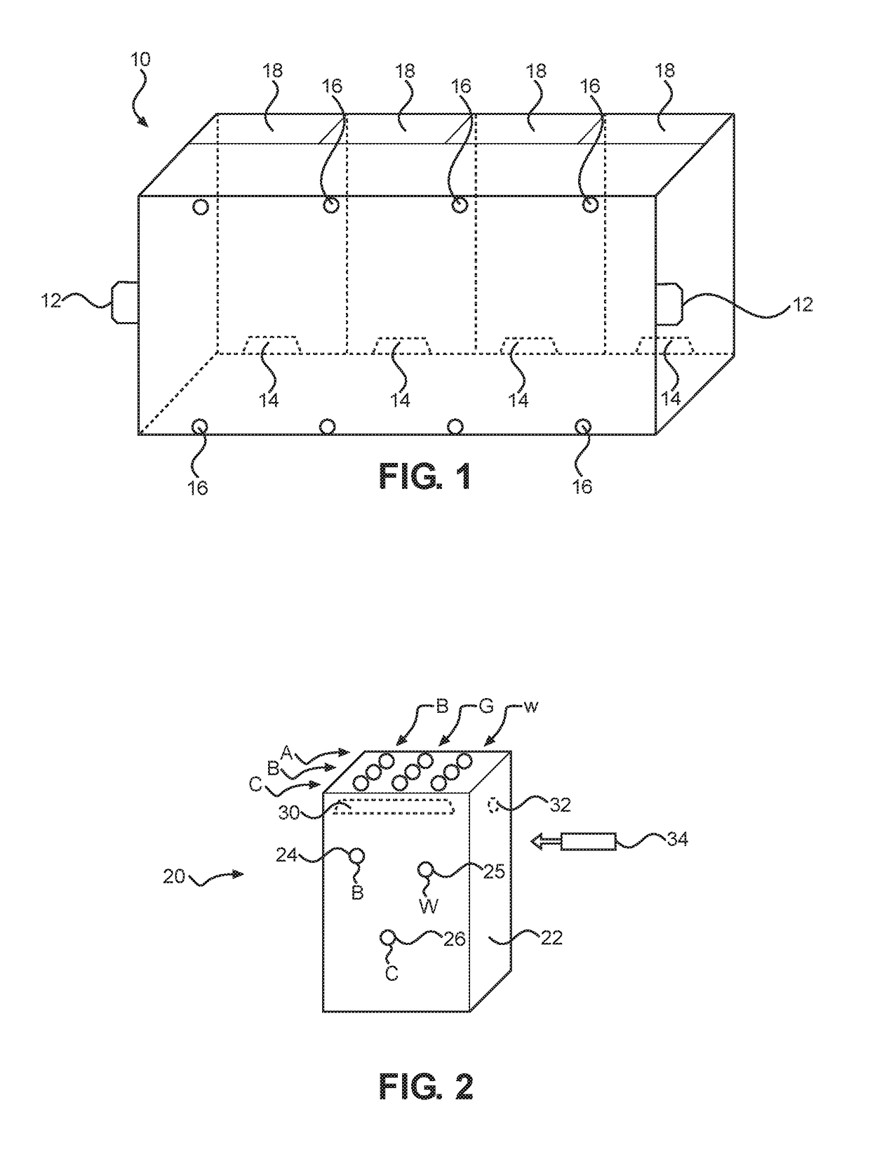 Building wiring system, components and methods