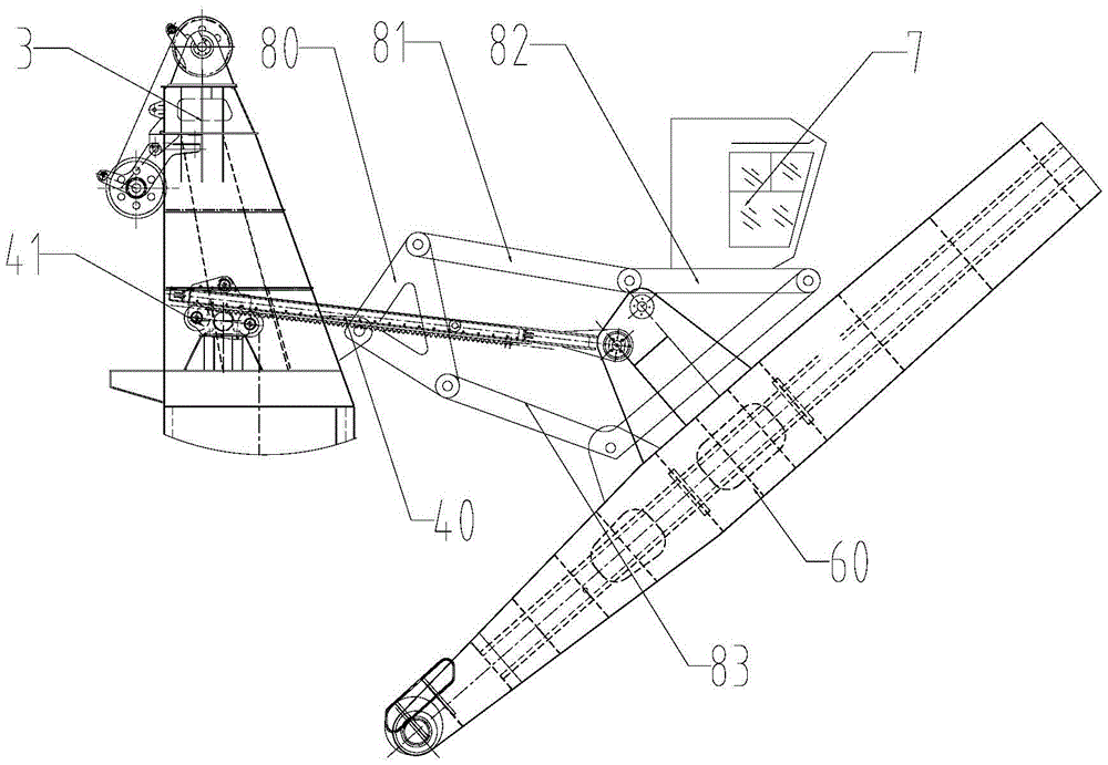 A Passive Mechanism and Crane for Improving the Vision of Portal Crane Driver's Cab