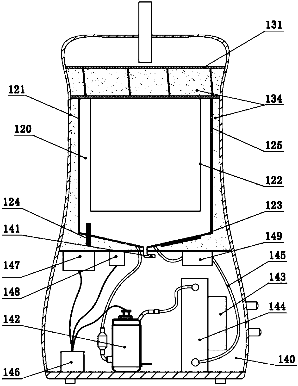 Wine making equipment and wine making method