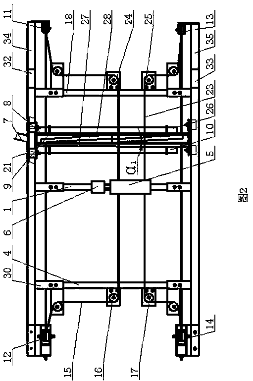 Solar cell panel cleaning system in photovoltaic power station