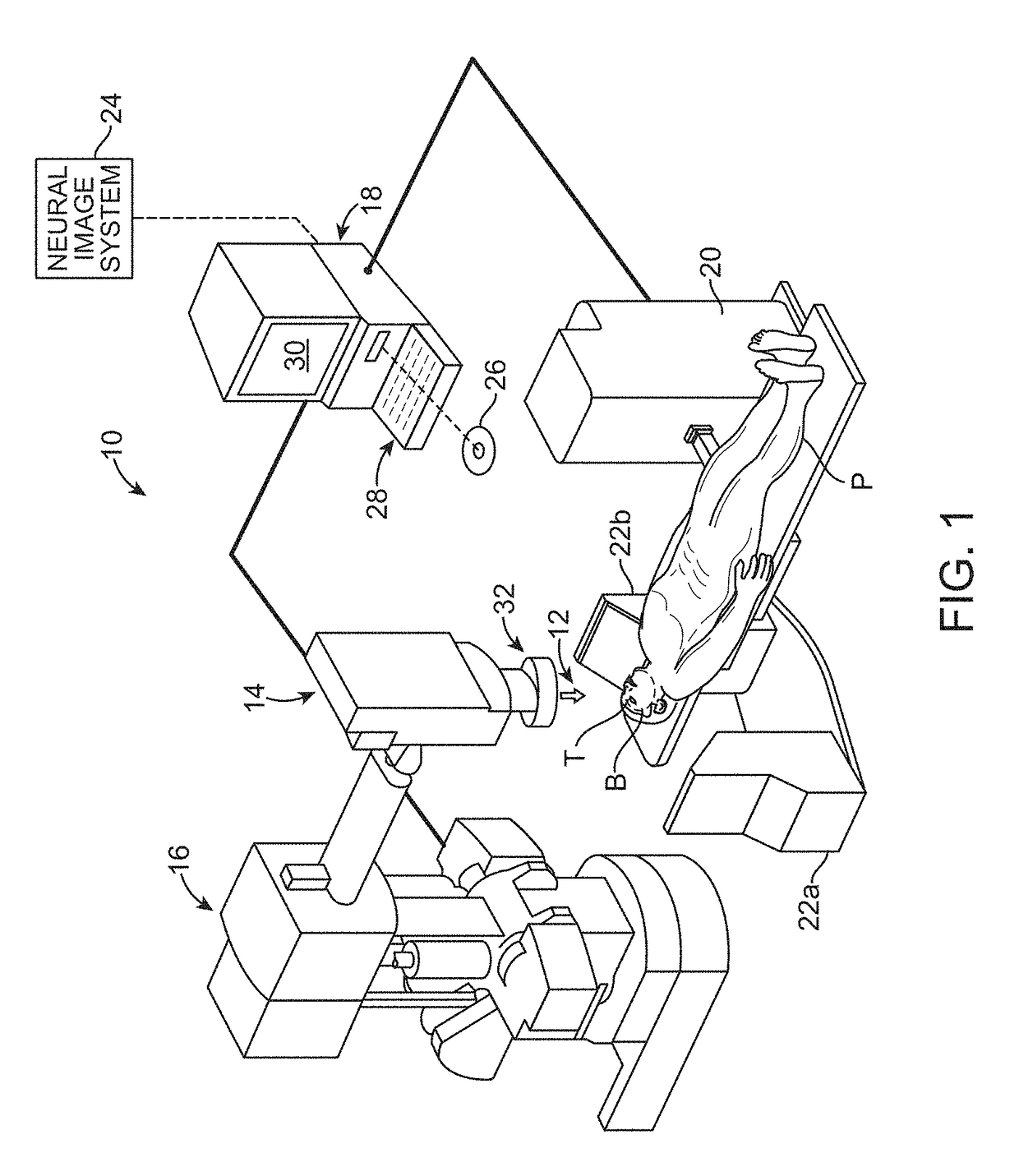 Treatment of anxiety disorders by external application of ionizing radiation