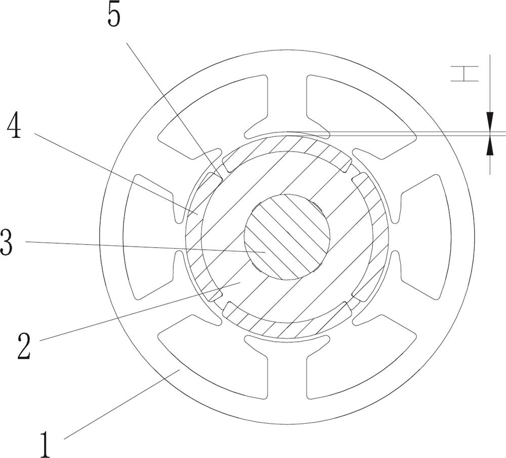 Direct-current brushless motor of electric tool
