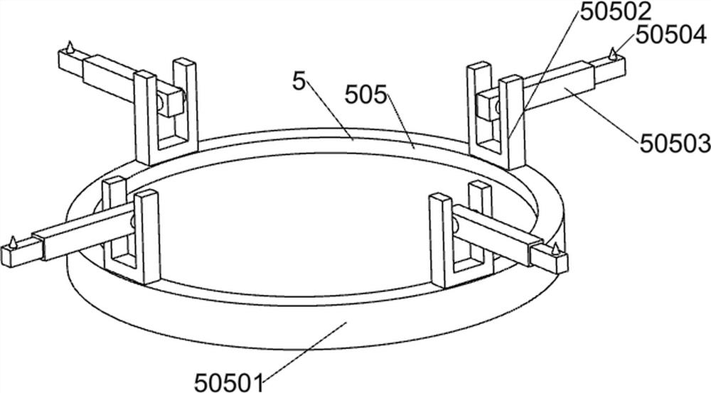 Rotary dried milk cake processing device