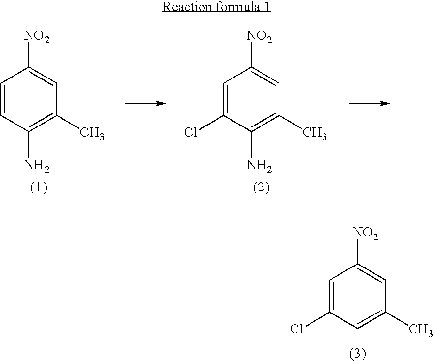 Process for preparing 3-chloro-5-nitrotoluene