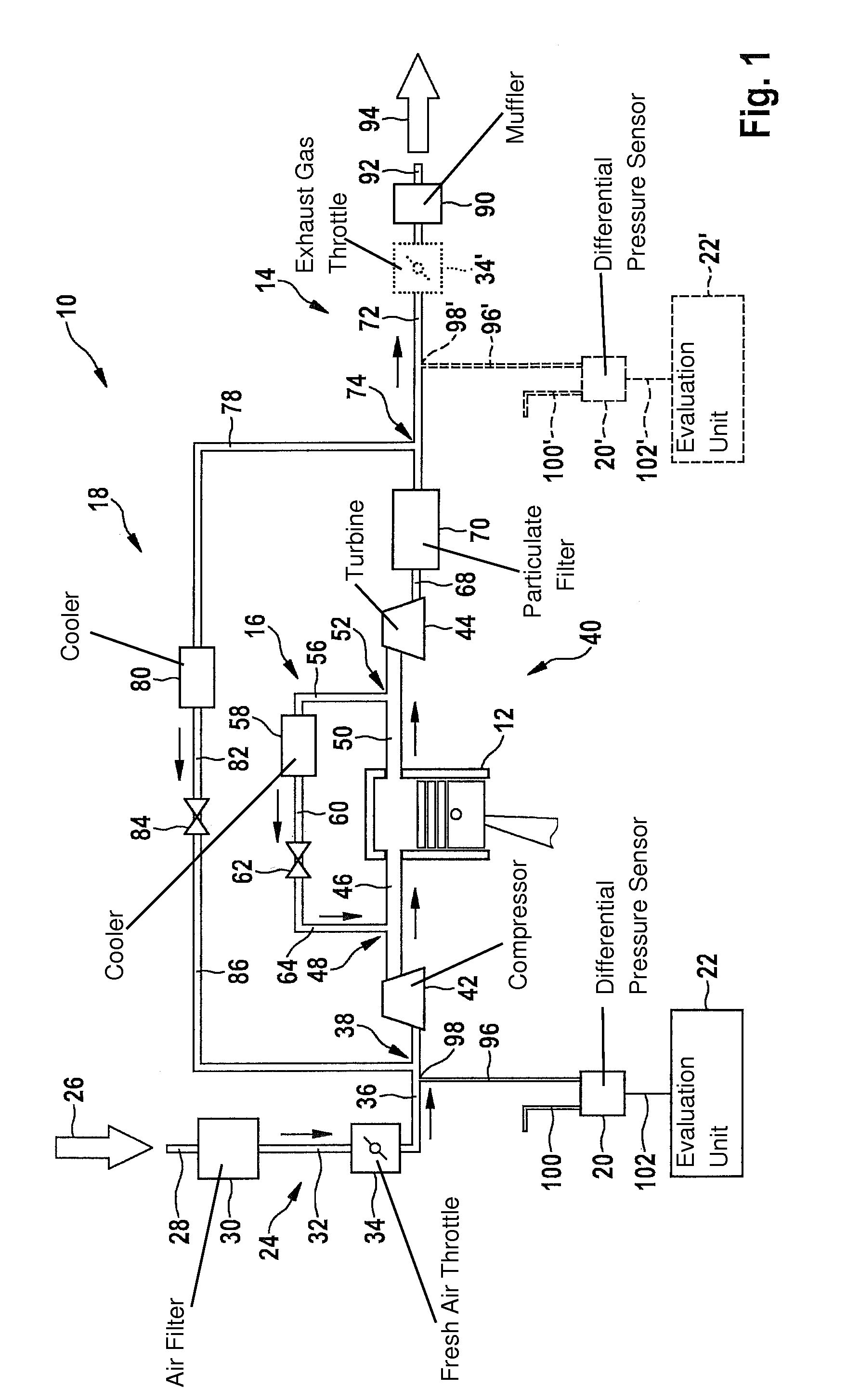 Drive system for a motor vehicle