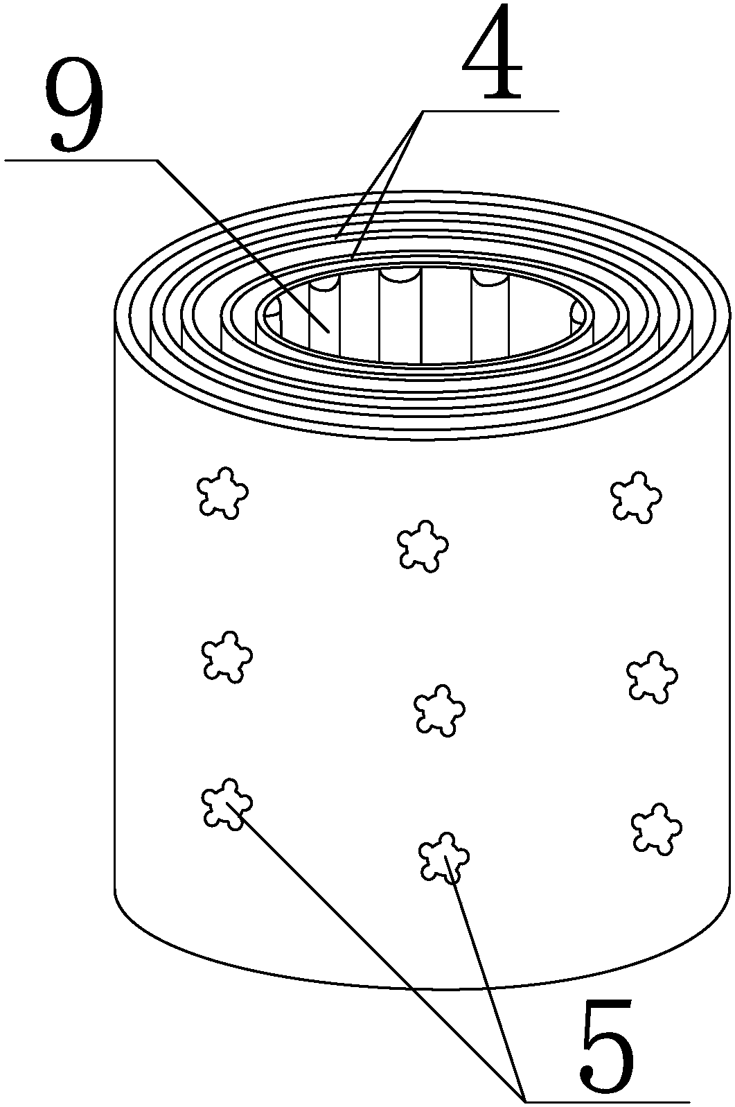 Soil conditioner drying device with sterilization function