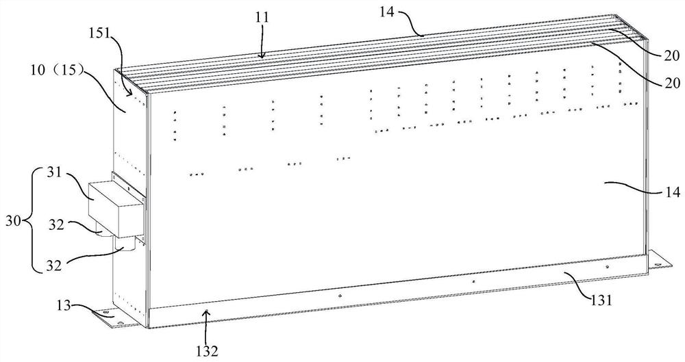 Ventilated stripping pattern warehouse