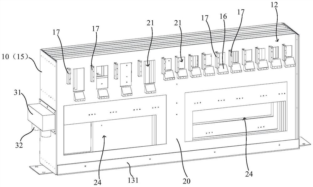 Ventilated stripping pattern warehouse