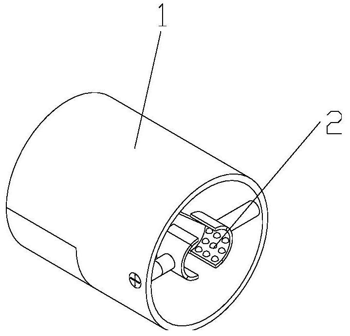 Fixing device used after distal phalanx bottom injury