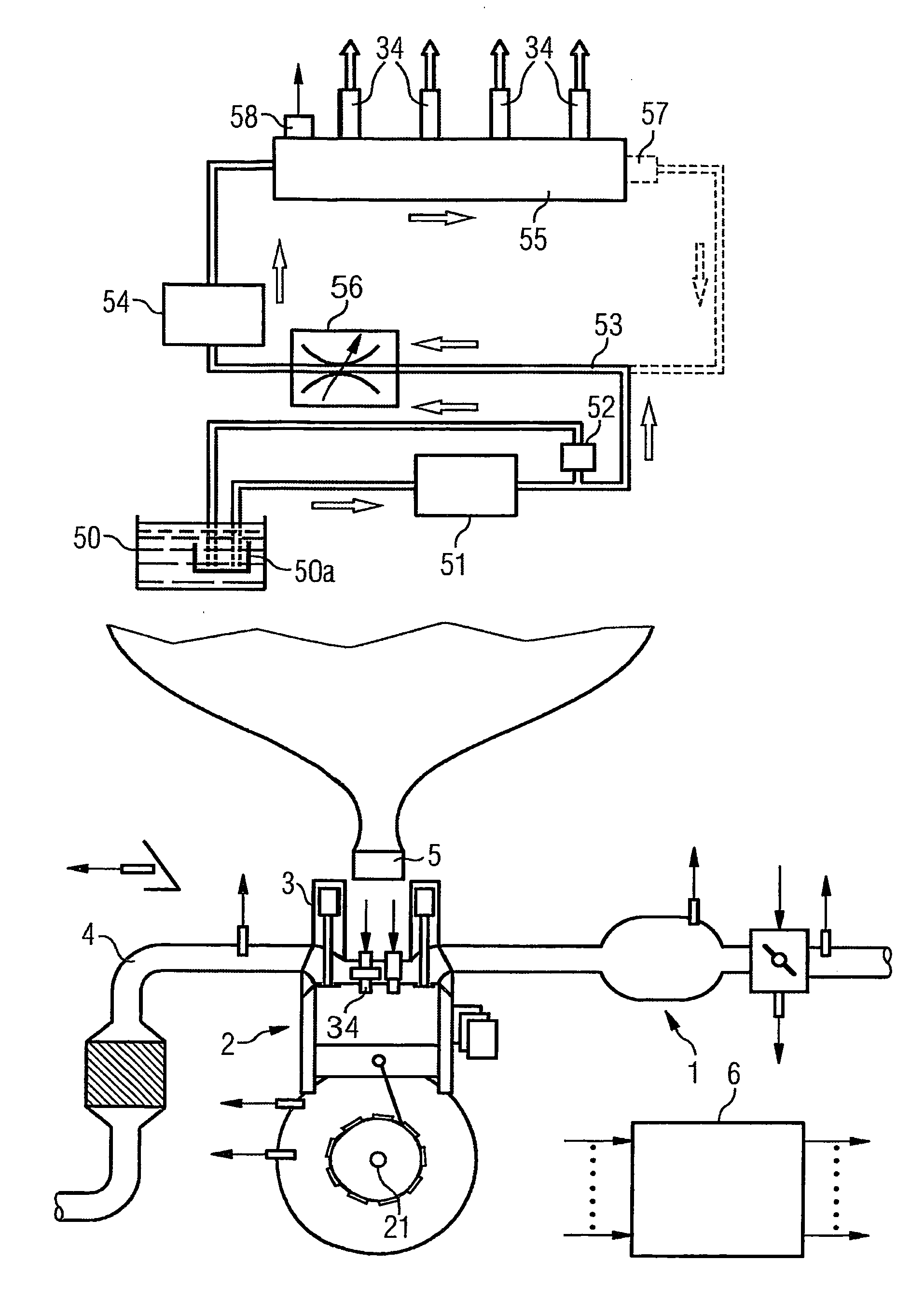 Method and system for controlling an internal combustion engine