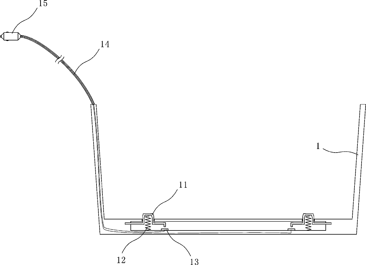 Vehicle-mounted heating vacuum cup