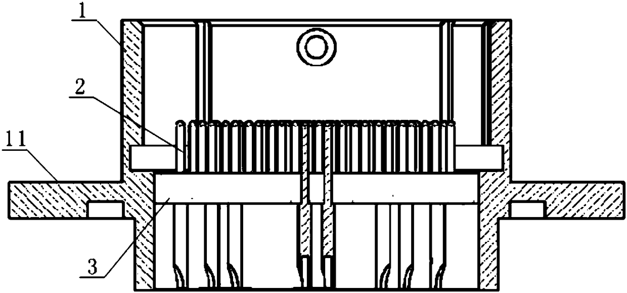 Metal nano-injection-molded hermetic electrical connector and its manufacturing process