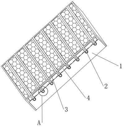 A prefabricated planted concrete wall panel for sand and dust areas