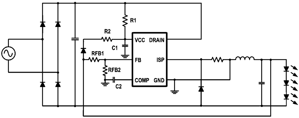 Switching Power Supply and LED Driving Circuit