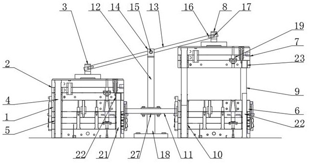 Alternating injection mold