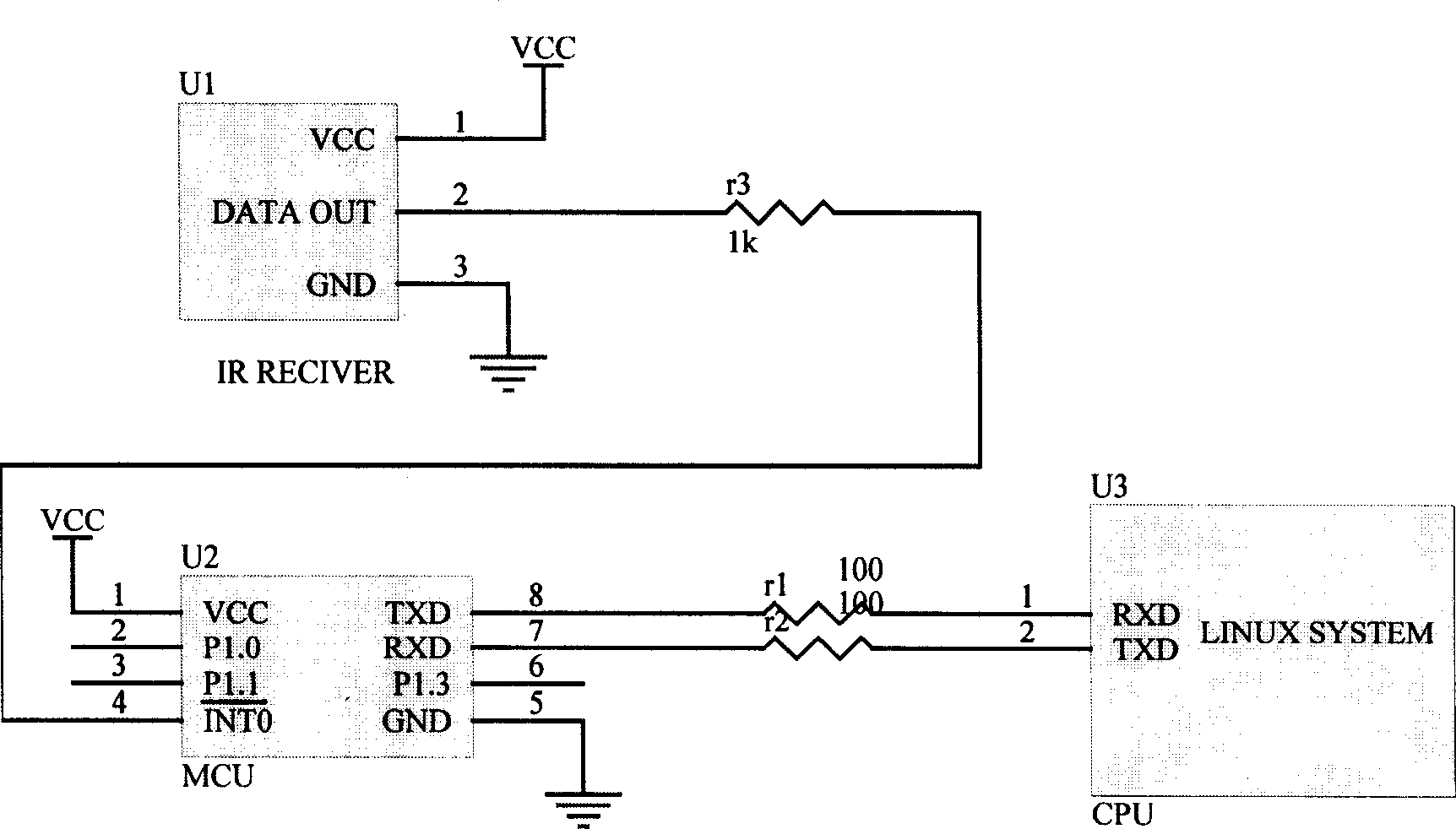 System for improving real-time performance and reliability of infrared remote control in operating system