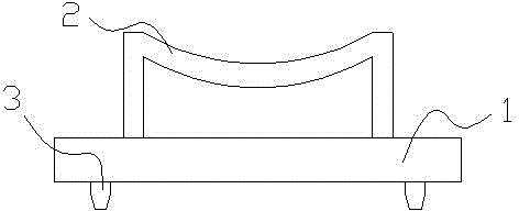 Forging table for forging workpiece