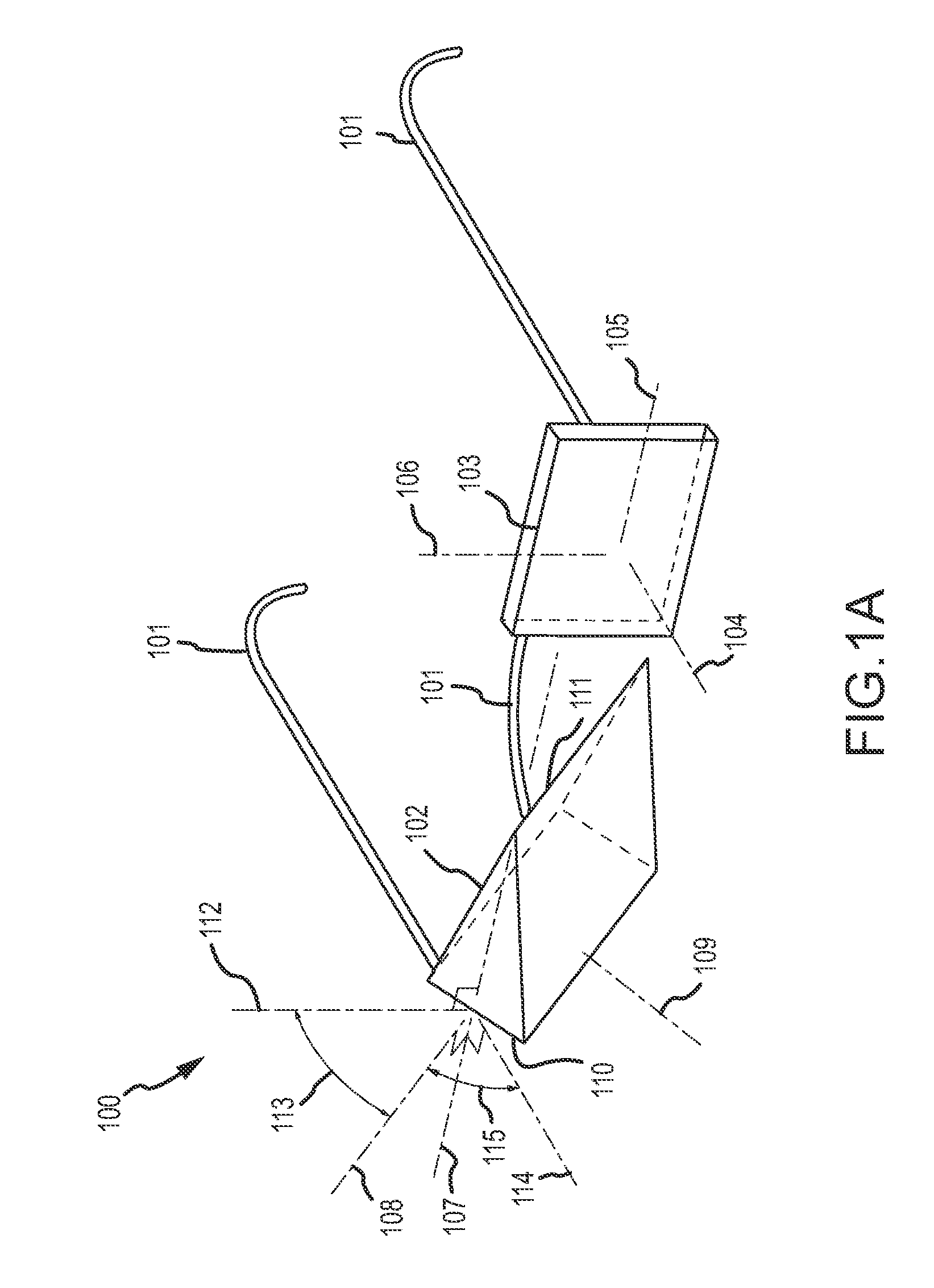 Tilted prism for the treatment of cyclo deviation