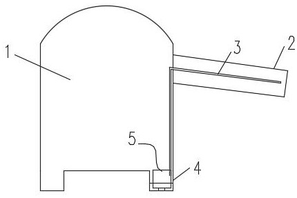 A kind of drainage system of karst tunnel